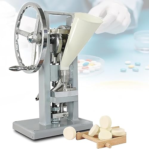 Manuelle Tablettenpresse, Handkurbel, kontinuierliche Presse für hausgemachte Milch, Süßigkeiten und Kräutertabletten, kompaktes Desktop-Design Manuelle Tablettenpresse, Handkurbel, kontinuierliche Presse für hausgemachte Milch, Süßigkeiten und Kräutertabletten, kompaktes Desktop-Design von Generisch