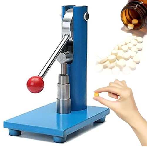 Manuelle Tablettenpresse, Hebel-Form aus Edelstahl für DIY-Tablets, Haushalt und Labor von Generisch