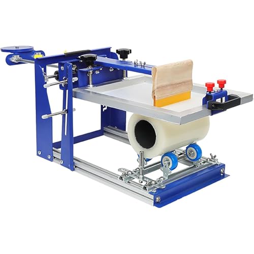Manuelle Zylinderpresse Drucker für Siebdruck, ideal für zylindrische und konische Produktdekoration, inklusive Basis und Rollvorrichtung Manuelle Zylinderpresse Drucker für Siebdruck, ideal für zylindrische und konische Produktdekoration, inklusive Basis und Rollvorrichtung von Generisch