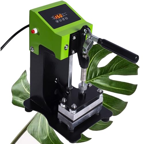 Manuelle hydraulische Wärmepresse Maschine mit doppelter Heizplatte, einstellbare Temperatur für Kolophonium-Stempeln und DIY-Projekte Manuelle hydraulische Wärmepresse Maschine mit doppelter Heizplatte, einstellbare Temperatur für Kolophonium-Stempeln und DIY-Projekte von Generisch