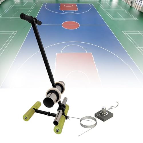 Manueller Boden-Klebeband-Applikator, begehbarer Klebebandspender für Malerei, Spur- und Sportplatzmarkierung, max. 14 cm breite Rolle Manueller Boden-Klebeband-Applikator, begehbarer Klebebandspender für Malerei, Spur- und Sportplatzmarkierung, max. 14 cm breite Rolle von Generisch