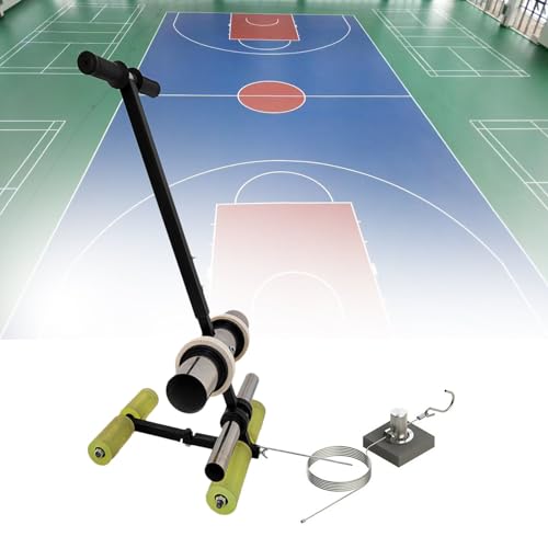 Manueller Boden-Klebeband-Applikator – begehbarer Klebebandspender für Malerei, Spurmarkierung, Sport, Lagerbereiche, maximale Bandbreite 14 cm, effizient und einfach zu bedienen von Generisch