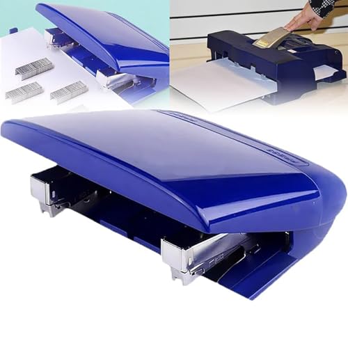 Manueller Doppelkopf-Hefter, müheloses Bürowerkzeug für A3/A4/16k/18k Papier, Doppellochstanzhefter Manueller Doppelkopf-Hefter, müheloses Bürowerkzeug für A3/A4/16k/18k Papier, Doppellochstanzhefter von Generisch