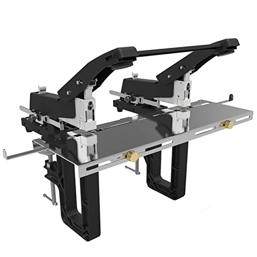 Manueller Doppelkopfhefter, robuster Schreibtischhefter zum Binden von bis zu 60 Blatt, ideal für Büro, Zuhause und Fabrik Manueller Doppelkopfhefter, robuster Schreibtischhefter zum Binden von bis zu 60 Blatt, ideal für Büro, Zuhause und Fabrik von Generisch