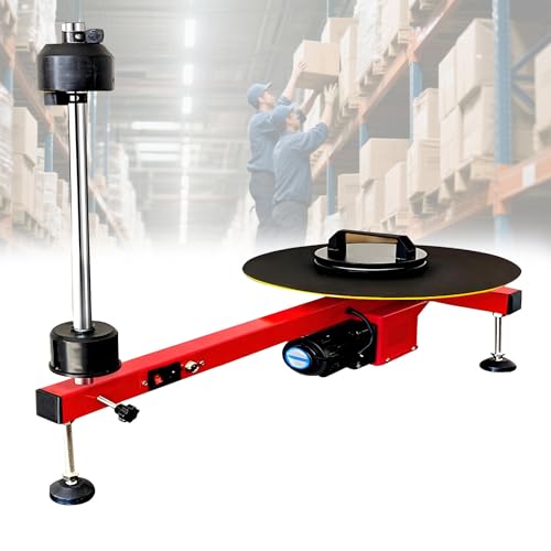 Manueller Folienrollenspender aus Kunststoff für effiziente Kartonverpackung, Hand-Drehteller-Stretch-Wickelmaschine für sichere Verpackung Manueller Folienrollenspender aus Kunststoff für effiziente Kartonverpackung, Hand-Drehteller-Stretch-Wickelmaschine für sichere Verpackung von Generisch