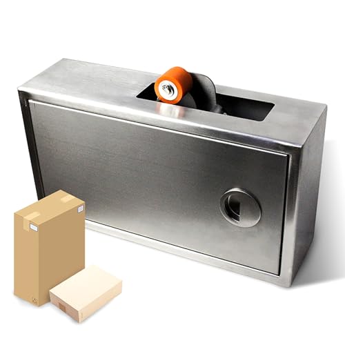 Manueller Klebebandabroller – automatische Karton-Klebeband-Versiegelungsmaschine für Kosmetik, Spielzeug, Lebensmittel und Geschenkboxen – 16–25 mm Bandbreite Manueller Klebebandabroller – automatische Karton-Klebeband-Versiegelungsmaschine für Kosmetik, Spielzeug, Lebensmittel und Geschenkboxen – 16–25 mm Bandbreite von Generisch