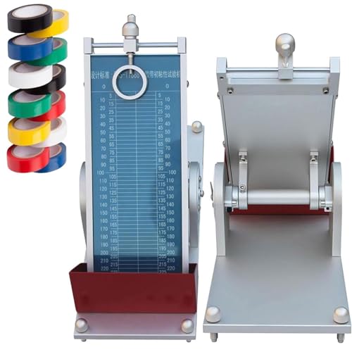 Manueller Klebebandtester, Klebrigkeitsprüfgerät mit Skalenzeiger, 0–60 ° einstellbarer Winkel, 1/32 Zoll ~ 1 Zoll Standardstahlkugel, for Klebebänder, Schutzfolien, Aufkleber Manueller Klebebandtester, Klebrigkeitsprüfgerät mit Skalenzeiger, 0–60 ° einstellbarer Winkel, 1/32 Zoll ~ 1 Zoll Standardstahlkugel, for Klebebänder, Schutzfolien, Aufkleber von Generisch