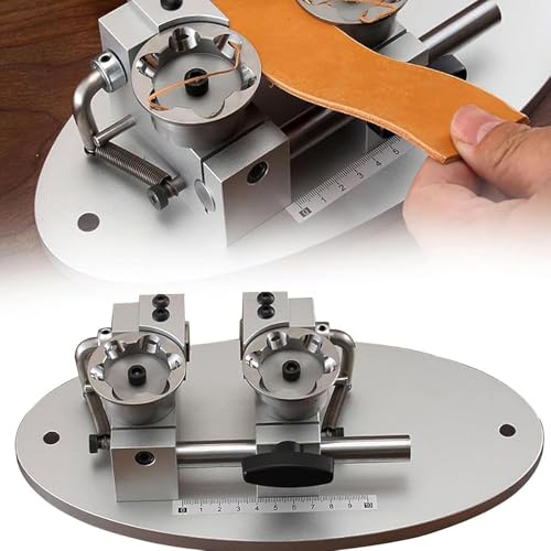 Manueller Lederkantenschneider, verstellbares DIY-Trimmwerkzeug für schnelle Gürtel-Seitenbearbeitung, perfekt für Lederhandwerk und Reparatur Manueller Lederkantenschneider, verstellbares DIY-Trimmwerkzeug für schnelle Gürtel-Seitenbearbeitung, perfekt für Lederhandwerk und Reparatur von Generisch