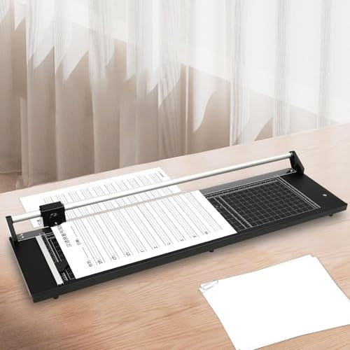 Manueller Papierschneider, robuster Rotationsschneider, Präzisionsschneider mit Ersatzklingen und Sechskantschlüssel, ideal für Fotopapier und Filmschneiden Manueller Papierschneider, robuster Rotationsschneider, Präzisionsschneider mit Ersatzklingen und Sechskantschlüssel, ideal für Fotopapier und Filmschneiden von Generisch