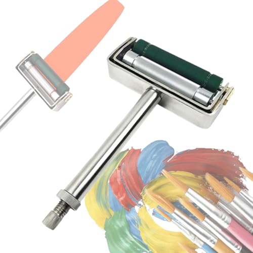Manueller Tintenfilm-Applikator mit Anilox & Gummiwalze für professionelle Tintentests im Flexo- und Kartondruck Manueller Tintenfilm-Applikator mit Anilox & Gummiwalze für professionelle Tintentests im Flexo- und Kartondruck von Generisch