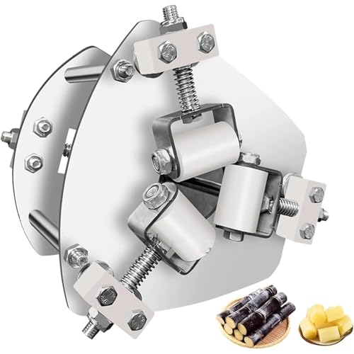 Manueller Zuckerrohrschäler – kompakte Schälmaschine mit fester Vorrichtung und einstellbarer Feder für effizientes Schälen verschiedener Zuckerrohrgrößen von Generisch