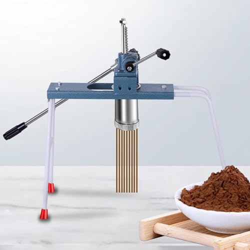 Manuelles Räucherstäbchen-Extruder-Werkzeug für DIY-Duft, enthält mehrere Formplatten für benutzerdefinierte Größen, perfekt für handgefertigte Räucherstäbchen-Bastelarbeiten von Generisch