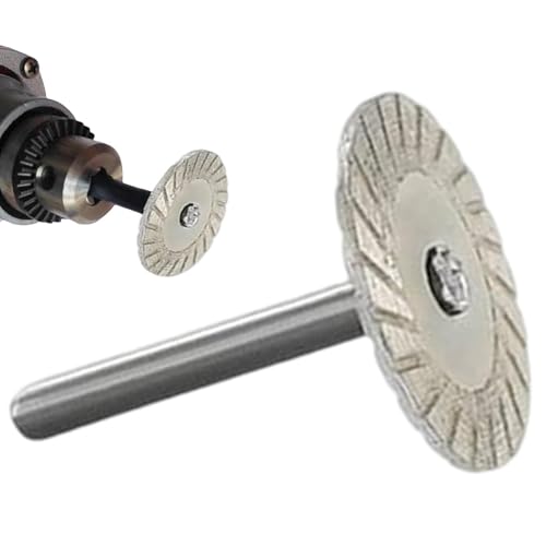 Marmorschneidwerkzeug - 40 mm kreisförmige Steinsteckerschneiderblatt, Verschleiß -resistente Sägenscheibe | Fliesen- und Keramikstecher für -Projekte, Mauerwerk, kompatibel mit und Rotary - Marmorschneidwerkzeug - 40 mm kreisförmige Steinsteckerschneiderblatt, Verschleiß -resistente Sägenscheibe | Fliesen- und Keramikstecher für -Projekte, Mauerwerk, kompatibel mit und Rotary - von Generisch
