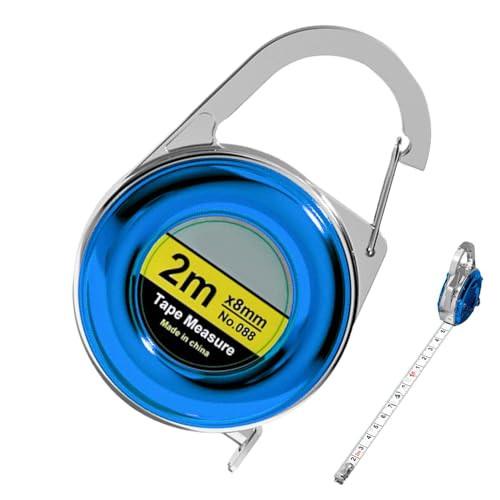 Maßband, weiches Maßband, tragbares Maßband zum Nähen von Maßband, Taschenband für Kleidung, mit Schlüsselschnalle für Maßband, weiches Maßband, tragbares Maßband zum Nähen von Maßband, Taschenband für Kleidung, mit Schlüsselschnalle für von Generisch