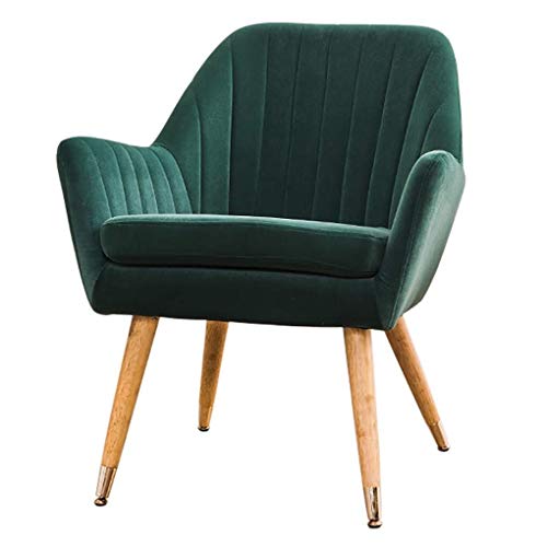 Massivholz Esszimmerstuhl, ergonomischer Lounge-Sessel aus Samtstoff, Frisierkommode, Hocker, ideal für Restaurant, Schlafzimmer und Büro Massivholz Esszimmerstuhl, ergonomischer Lounge-Sessel aus Samtstoff, Frisierkommode, Hocker, ideal für Restaurant, Schlafzimmer und Büro von Generisch