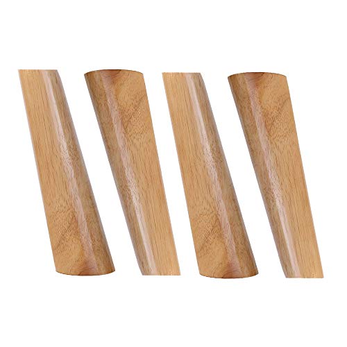Massivholz Möbelbeine 4er Set Walnuss TV Standbeine 20cm Höhe Mid Century Moderner Stil Langlebige Ersatzfüße für Sofa Schrank und Tisch Massivholz Möbelbeine 4er Set Walnuss TV Standbeine 20cm Höhe Mid Century Moderner Stil Langlebige Ersatzfüße für Sofa Schrank und Tisch von Generisch