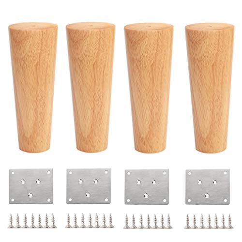 Massivholz-Möbelbeine – Ersatzbeine für Sofas, Bänke & Tische – 15 cm Holzfüße für Couchtische & Schränke – erhältlich in 8–80 cm Längen Massivholz-Möbelbeine – Ersatzbeine für Sofas, Bänke & Tische – 15 cm Holzfüße für Couchtische & Schränke – erhältlich in 8–80 cm Längen von Generisch