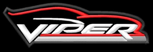 Masterpatch Patch Intended for Fans Dodg Viper SRT 8,0 8,3 8,4 V10 Parche Bordado Brodé Patch écusson Toppa ricamata von Generisch