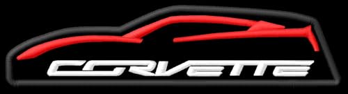 Masterpatch Patch für Fans Chevrol Corvette C7 6,2 V8 Parche Bordado Brodé Patche écusson Toppa ricamata Masterpatch Patch für Fans Chevrol Corvette C7 6,2 V8 Parche Bordado Brodé Patche écusson Toppa ricamata von Generisch