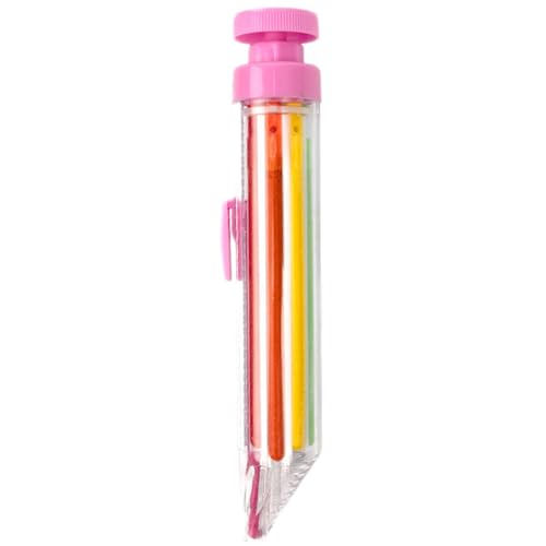 Mehrfarbige Buntstifte, einziehbar, 8-in-1, bunte Buntstifte für Kinder, 8-in-1 Buntstifte, Malerei, Partyzubehör, Zeichnen, Lernen und Kunstunterricht, einziehbare Buntstifte von Generisch