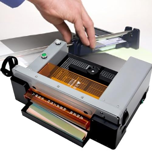 Mehrzweck-Papierschneider für A4-Blätter, Kupfer, Leder, Kunststoff, 40 mm Dicke, 300 mm Schnittbreite Mehrzweck-Papierschneider für A4-Blätter, Kupfer, Leder, Kunststoff, 40 mm Dicke, 300 mm Schnittbreite von Generisch