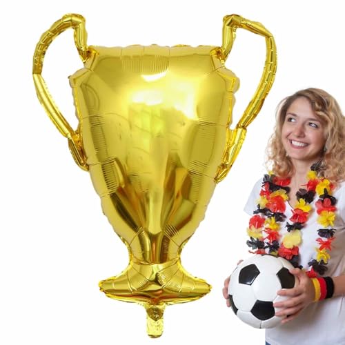 Meisterschaftsballons, aufblasbare Trophäe,50 Stück Aluminium Folienballon Party Dekorationen - Schöne Meisterschaft Ornamente Meisterschaftsballons, aufblasbare Trophäe,50 Stück Aluminium Folienballon Party Dekorationen - Schöne Meisterschaft Ornamente von Generisch