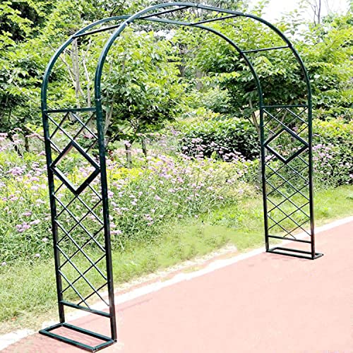 Metall-Gartenbogen-Spalier für Hochzeiten im Freien und Hinterhofdekoration, stabile Pergola-Unterstützung für Blumen und Pflanzen Metall-Gartenbogen-Spalier für Hochzeiten im Freien und Hinterhofdekoration, stabile Pergola-Unterstützung für Blumen und Pflanzen von Generisch