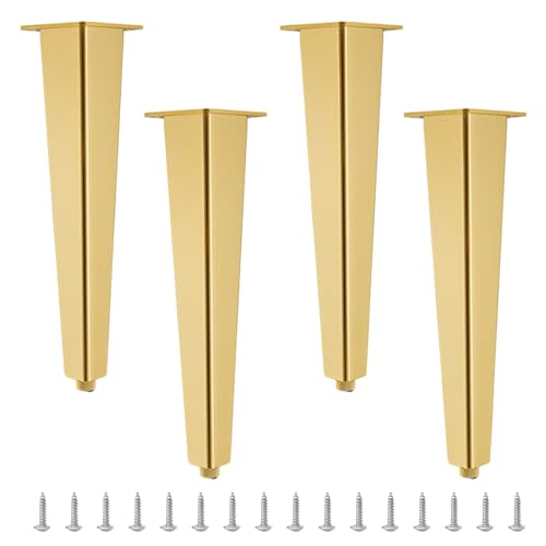 Metall-Möbelbeine, 4 Stück, verstellbare Aluminium-Legierung, Tischstützfüße für TV-Schrank, Sofa, Schreibtisch Metall-Möbelbeine, 4 Stück, verstellbare Aluminium-Legierung, Tischstützfüße für TV-Schrank, Sofa, Schreibtisch von Generisch