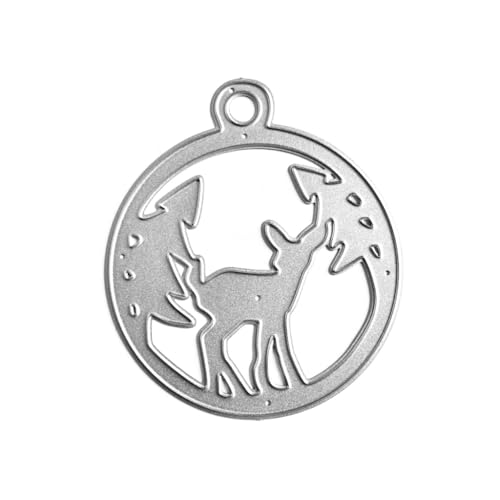 Metall-Stanzformen, Weihnachtsanhänger, Stanzschablonen, Schablonen zum Selbermachen, für Scrapbooking, Alben, Papierkarten, Prägung Metall-Stanzformen, Weihnachtsanhänger, Stanzschablonen, Schablonen zum Selbermachen, für Scrapbooking, Alben, Papierkarten, Prägung von Generisch