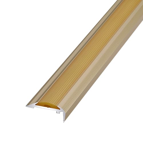 Metall-Treppenkantenschutz, Anti-Rutsch-Verkleidung für Holz, Vinyl, Fliesen, Treppen Metall-Treppenkantenschutz, Anti-Rutsch-Verkleidung für Holz, Vinyl, Fliesen, Treppen von Generisch