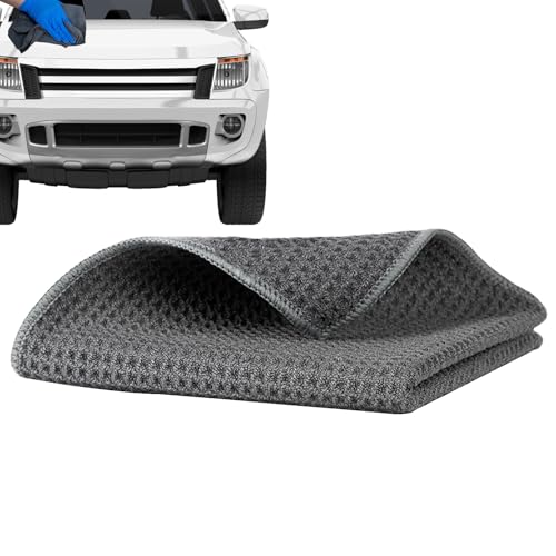 Mikrofaser-Reinigungstuch – Waffeltuch, schnell trocknendes Poliertuch, Fahrzeug-Detailing-Werkzeug, Spiegel, Motorrad, Wohnmobil, Garage, Möbelreinigung für Zuhause, Autopflege Mikrofaser-Reinigungstuch – Waffeltuch, schnell trocknendes Poliertuch, Fahrzeug-Detailing-Werkzeug, Spiegel, Motorrad, Wohnmobil, Garage, Möbelreinigung für Zuhause, Autopflege von Generisch