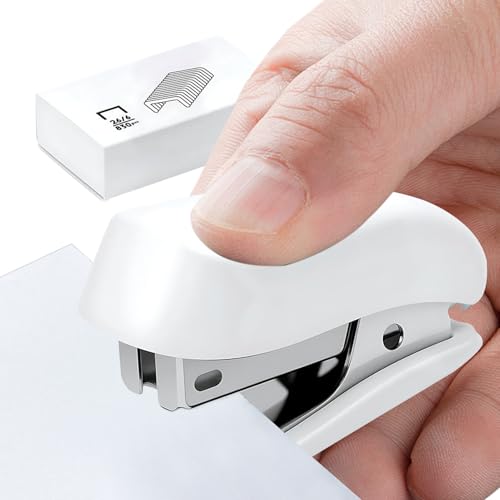 Mini Hefter - 12 Blechkapazität Tragbares Bindungswerkzeug für Büro, Schule, Unterrichtsgebrauch, Ergonomisches kompaktes Design mit dauerhaftem Metallmechanismus, Handheld für Studio, Dokumentorganis Mini Hefter - 12 Blechkapazität Tragbares Bindungswerkzeug für Büro, Schule, Unterrichtsgebrauch, Ergonomisches kompaktes Design mit dauerhaftem Metallmechanismus, Handheld für Studio, Dokumentorganis von Generisch