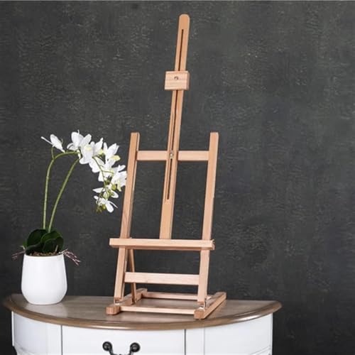Mini-Schreibtisch-Staffelei – verstellbare faltbare Staffelei für Anfänger, ideal zum Skizzieren von Ölgemälde und Aquarell, kompakte Kunststaffelei für Zuhause und Büro von Generisch