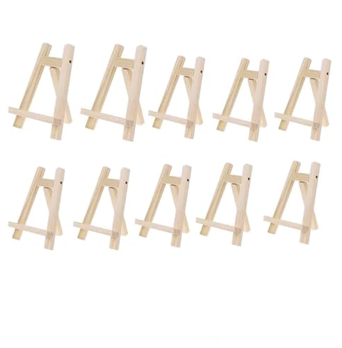 Mini-Staffelei aus Holz für Kinder, Kunstdisplay, tragbare Künstlerleiter, Staffelei mit 15 Teilen, kreatives Zeichen- und Malwerkzeug für Kinder Mini-Staffelei aus Holz für Kinder, Kunstdisplay, tragbare Künstlerleiter, Staffelei mit 15 Teilen, kreatives Zeichen- und Malwerkzeug für Kinder von Generisch