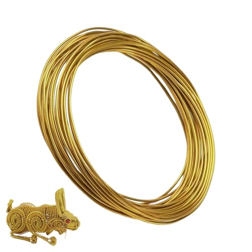 Modellierdraht - Biegsamer Schmuckdraht für Schmuckherstellung,Bastelzubehör für Kunst Floristik Bonsai Perlen Halsketten Armband Projekte Modellierdraht - Biegsamer Schmuckdraht für Schmuckherstellung,Bastelzubehör für Kunst Floristik Bonsai Perlen Halsketten Armband Projekte von Generisch