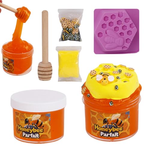 Modelliermasse Für Kinder - Nicht klebendes Honig-Thema Modellierknete Set | Für Sinnespiel Modellieren Malen Schule Kindergarten Workshop Modelliermasse Für Kinder - Nicht klebendes Honig-Thema Modellierknete Set | Für Sinnespiel Modellieren Malen Schule Kindergarten Workshop von Generisch