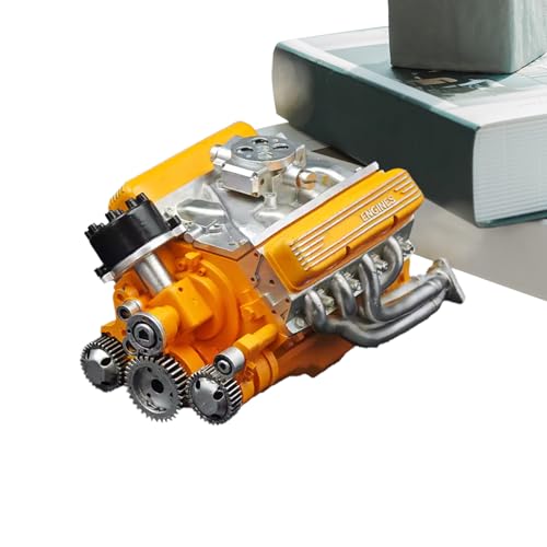 Modellmotor-Kit für Erwachsene | Motorstatue – Schreibtisch-Ornament, Kunstharz, Kunsthandwerk, kreativ für Hobby, Sammler, Display, Arbeitsplatz, Garage, Klassenzimmer, Geburtstag, Zuhause, Werkstatt Modellmotor-Kit für Erwachsene | Motorstatue – Schreibtisch-Ornament, Kunstharz, Kunsthandwerk, kreativ für Hobby, Sammler, Display, Arbeitsplatz, Garage, Klassenzimmer, Geburtstag, Zuhause, Werkstatt von Generisch