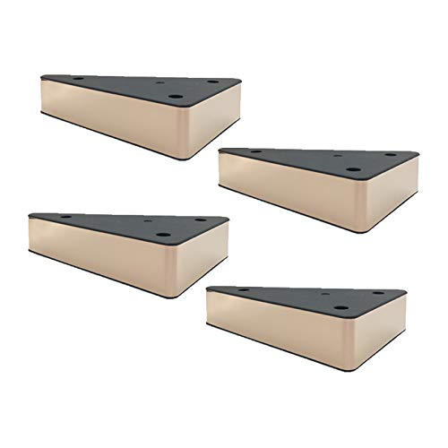 Moderne Möbelbeine, 5 cm, Ersatz für Schränke, Tische, Schreibtische und Betthocker, stilvolle Aufzüge für Heimdekoration und DIY-Projekte, 4 Stück Moderne Möbelbeine, 5 cm, Ersatz für Schränke, Tische, Schreibtische und Betthocker, stilvolle Aufzüge für Heimdekoration und DIY-Projekte, 4 Stück von Generisch