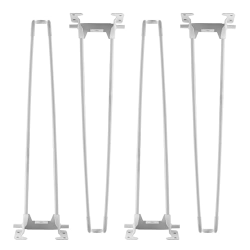 Moderne industrielle weiße Eisen-klappbare Beine für Couchtische, Esstische und Barständer, 72 cm, einfache Installation, stabile Unterstützung, vielseitige Möbelbeschläge Moderne industrielle weiße Eisen-klappbare Beine für Couchtische, Esstische und Barständer, 72 cm, einfache Installation, stabile Unterstützung, vielseitige Möbelbeschläge von Generisch
