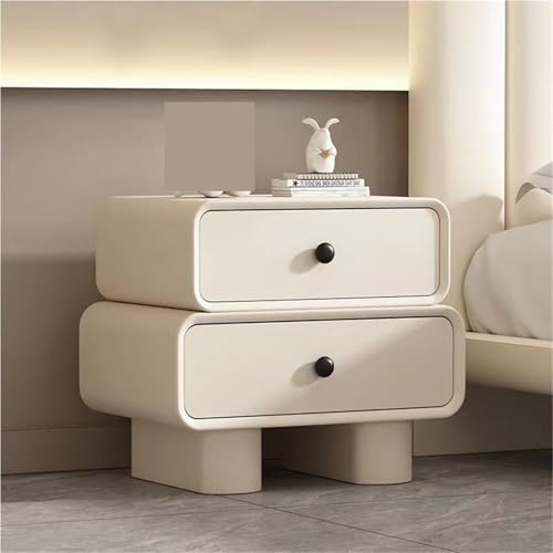 Moderner Nachttisch, mit Stauraum, Nachttisch, Kommode, Schrank für Schlafzimmer, 2 Schubladen, Beistelltische, Holz-Nachttisch Moderner Nachttisch, mit Stauraum, Nachttisch, Kommode, Schrank für Schlafzimmer, 2 Schubladen, Beistelltische, Holz-Nachttisch von Generisch