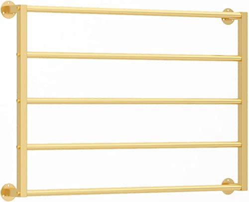Modernes Metall-Aufbewahrungsregal für Bastelraum, Wandmontage, für Schals, Schals, Hosen und Gürtel, Verkaufsregal für Handtücher und Geschenkpapier, 5/9 Schichten Modernes Metall-Aufbewahrungsregal für Bastelraum, Wandmontage, für Schals, Schals, Hosen und Gürtel, Verkaufsregal für Handtücher und Geschenkpapier, 5/9 Schichten von Generisch
