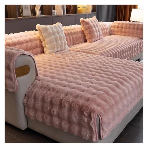 Modularer rosa Sofabezug, rutschfester Möbelschutz für Haustiere, weicher Plüschstoff, ideal für Wohnzimmer, 70 cm x 150 cm, langlebige und stilvolle Wohnkultur Modularer rosa Sofabezug, rutschfester Möbelschutz für Haustiere, weicher Plüschstoff, ideal für Wohnzimmer, 70 cm x 150 cm, langlebige und stilvolle Wohnkultur von Generisch