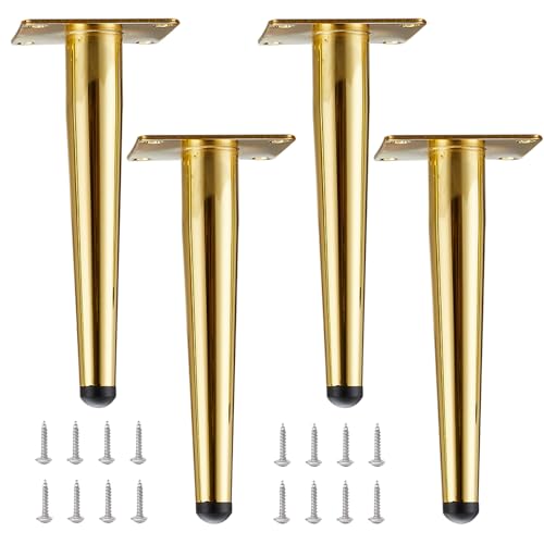 Möbelbeine 4 Stück Metall Ersatzfüße für Sofa, Schrank, Bett, Tisch - 40 cm Stützbeine Möbelbeine 4 Stück Metall Ersatzfüße für Sofa, Schrank, Bett, Tisch - 40 cm Stützbeine von Generisch