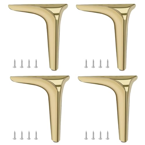 Möbelbeine aus Metall, 4 Stück, rostfreie Ersatzfüße für Couch, Kommode, Nachttisch, TV-Schrank, 15 cm Höhe Möbelbeine aus Metall, 4 Stück, rostfreie Ersatzfüße für Couch, Kommode, Nachttisch, TV-Schrank, 15 cm Höhe von Generisch