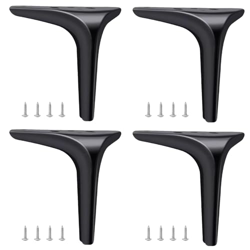 Möbelbeine aus Metall, 4 Stück, rostfreie Ersatzfüße für Couch, Kommode, Nachttisch, TV-Schrank, 15 cm Höhe Möbelbeine aus Metall, 4 Stück, rostfreie Ersatzfüße für Couch, Kommode, Nachttisch, TV-Schrank, 15 cm Höhe von Generisch