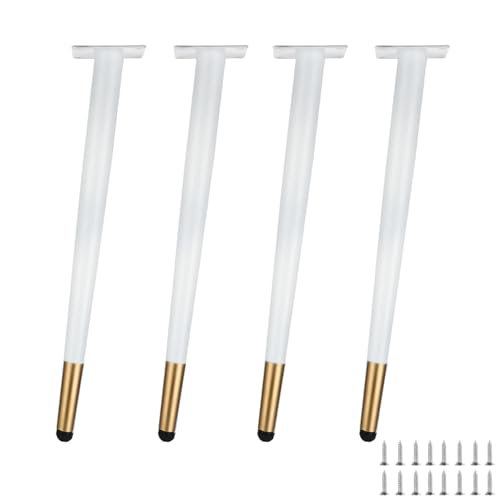 Möbelbeine aus Metall, 60 cm, abgewinkelt, für DIY-Projekte, Sofa, Couch, Stuhl, Ersatzfüße, inklusive Schrauben für einfache Installation, 4 Stück Möbelbeine aus Metall, 60 cm, abgewinkelt, für DIY-Projekte, Sofa, Couch, Stuhl, Ersatzfüße, inklusive Schrauben für einfache Installation, 4 Stück von Generisch