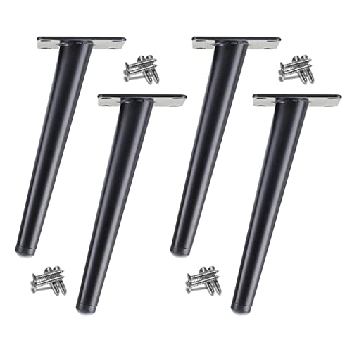 Möbelbeine aus Metall, modern, schräg, 55 cm Höhe, ideal für Sofa, Couch, Stuhl, Couchtisch, TV-Ständer, Schrank, langlebig und stilvoll, 4 Stück Möbelbeine aus Metall, modern, schräg, 55 cm Höhe, ideal für Sofa, Couch, Stuhl, Couchtisch, TV-Ständer, Schrank, langlebig und stilvoll, 4 Stück von Generisch