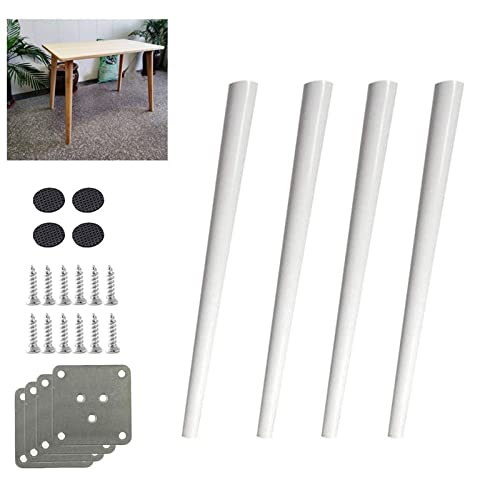 Möbelbeine aus massivem Eichenholz, 74,9 cm, Ersatzfüße für Tisch und Stuhl, konisches Design, für Sofa, Esstisch und Schrank, robust und stilvoll, Heim-Upgrade Möbelbeine aus massivem Eichenholz, 74,9 cm, Ersatzfüße für Tisch und Stuhl, konisches Design, für Sofa, Esstisch und Schrank, robust und stilvoll, Heim-Upgrade von Generisch