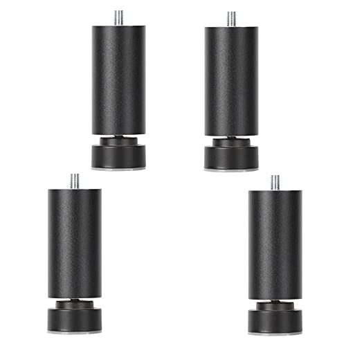 Möbelfüße aus Metall für Schränke, schwarze Möbelbeine mit M10-Schraube, Küchenfüße aus Aluminiumlegierung, Sofabeine, Tischbeine, für Couch-Couchtisch, DIY-Hardware-Zubehör, höhenverstellbar 8 mm (1 Möbelfüße aus Metall für Schränke, schwarze Möbelbeine mit M10-Schraube, Küchenfüße aus Aluminiumlegierung, Sofabeine, Tischbeine, für Couch-Couchtisch, DIY-Hardware-Zubehör, höhenverstellbar 8 mm (1 von Generisch