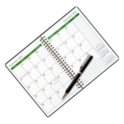 Monthly Planner 2025-2027, Calendar 2025-2027, Agenda Datebook, School College Business Organization, Work Home Office Daily Planner, Weekly Schedule Notebook, 8.39x5.71 inches von Generisch